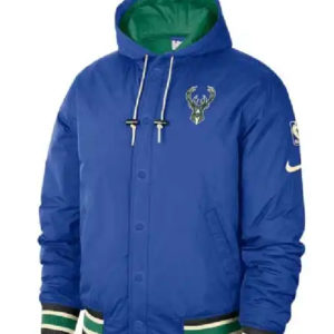 Milwaukee Bucks Nike Royal Kelly Jacket