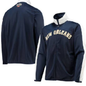 NBA G-iii Sports By Carl Banks New Orleans Pelicans Zone Blitz Tricot Track Jacket