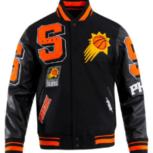 NBA Phoenix Suns Mash Up Logo Varsity Jacket
