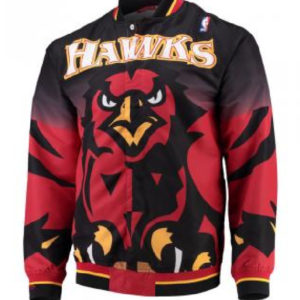 Atlanta Hawks NBA Team Mitchell & Ness 1995-96 Authentic Varsity Jacket (1)