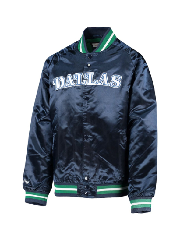 Dallas Mavericks NBA Mitchell And Ness Youth Hardwood Varsity Jacket