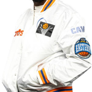 Cleveland Cavaliers Retro Patch Varsity Jacket