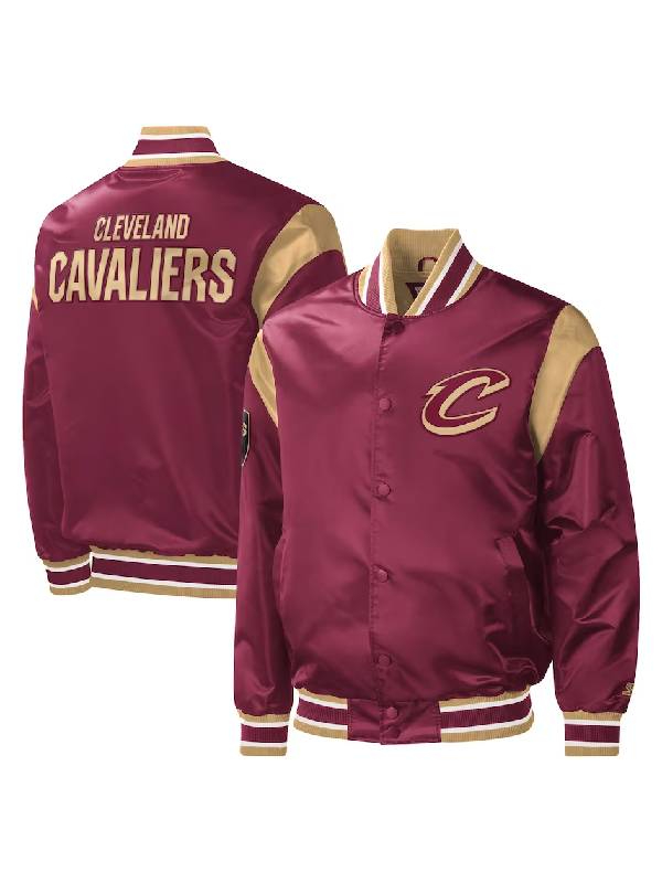 Cleveland Cavaliers Starter Wine Force Play Jacket