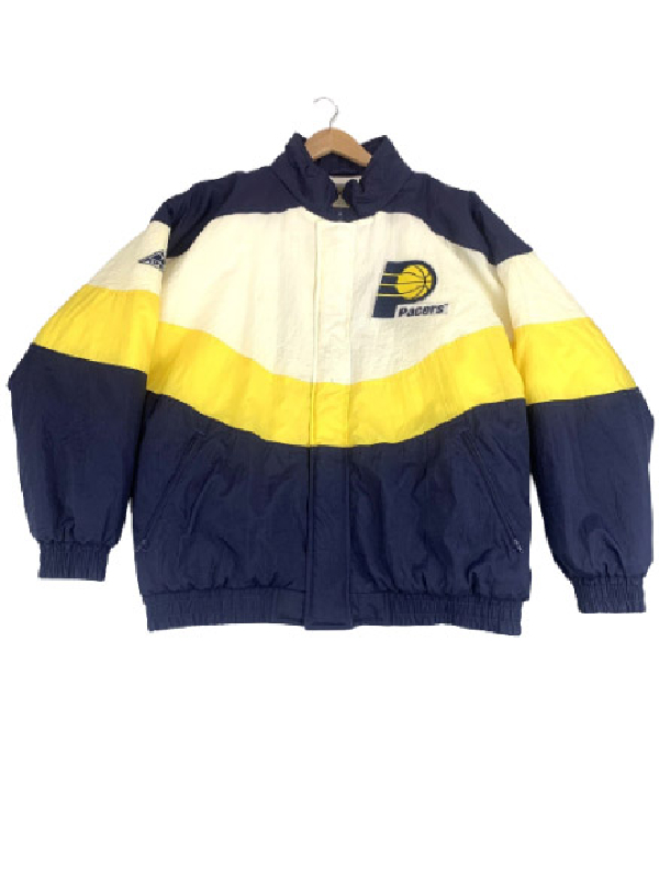 NBA Indiana Pacers Vintage Apex One Varsity Puffer Jacket