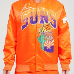NBA Phoenix Suns Home Town Satin Jacket