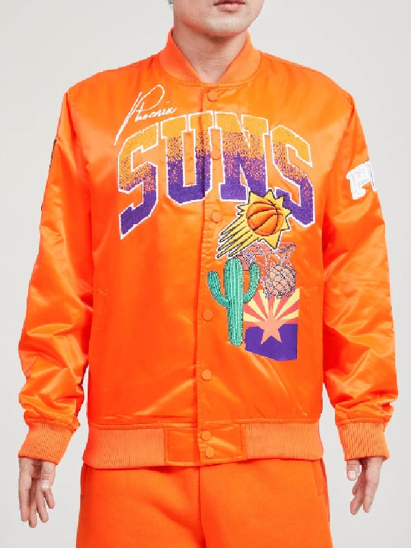 NBA Phoenix Suns Home Town Satin Jacket