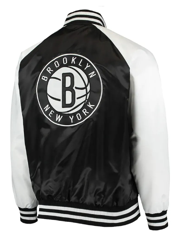 Brooklyn Nets Point Guard Satin Jacket