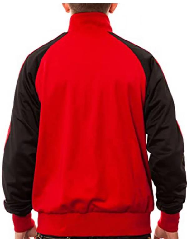 Chicago Bulls Backboard Red Track Jacket