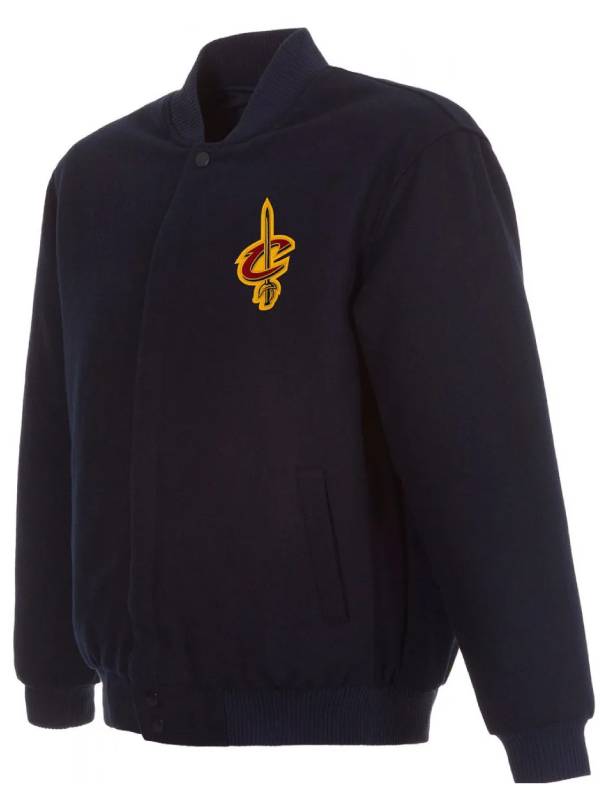 Cleveland Cavaliers Black Wool Varsity Jacket