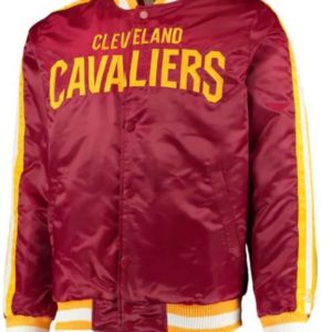 Cleveland Cavaliers Starter Maroon Satin Jacket