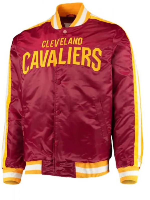 Cleveland Cavaliers Starter Maroon Satin Jacket