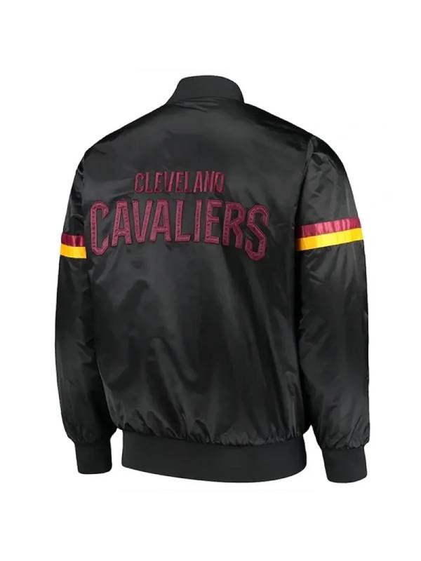 Cleveland Cavaliers The Champ Black Satin Jacket