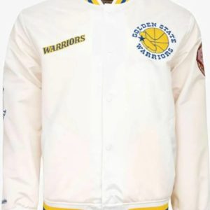 Golden State Warriors City Collection Satin Jacket