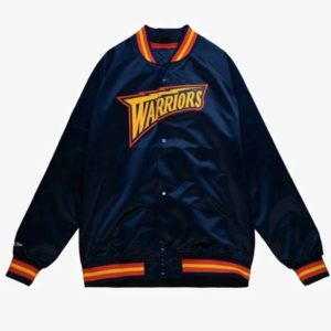 Golden State Warriors Classic Navy Blue Jacket