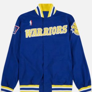 Golden State Warriors Letterman Wool Jacket