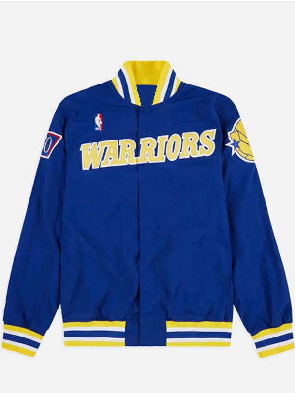 Golden State Warriors Letterman Wool Jacket