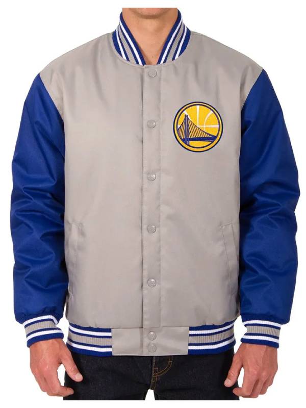 Golden State Warriors Poly Twill Polyester Jacket