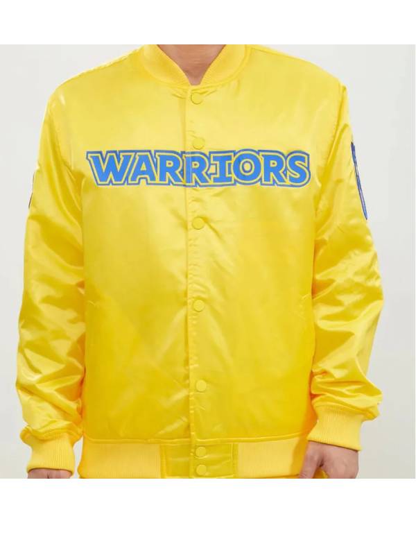 Golden State Warriors The Bay Yellow Jacket