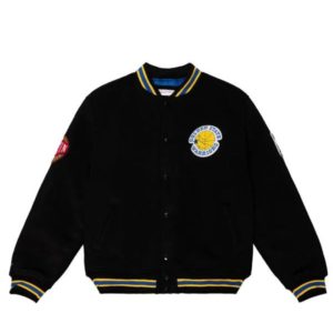 Golden State Warriors Varsity Black Jacket