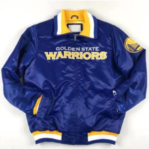 Golden Warriors Starter Royal Blue Jacket